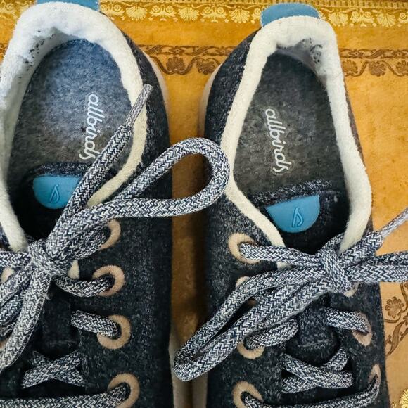Allbirds Womens Wool Runners 0219 NV1 Gray Everday Sneakers Sz 8 Left Sz 9 Right - Picture 6 of 14